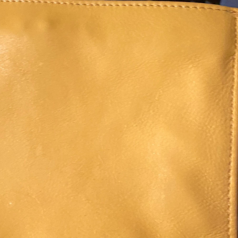 ✨Botkier New York Warren City  Leather Purse Yellow - Picture 12 of 12